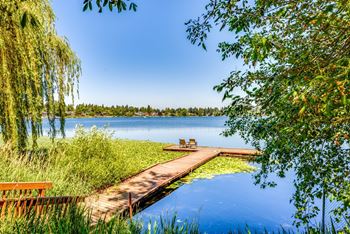 Waterfront community offering beautiful lake views